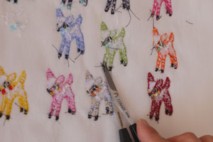 ワッペン作り 刺繍ワッペン アイロン接着ワッペン の作り方を説明します ラブキモノ刺繍 公式ホームページ