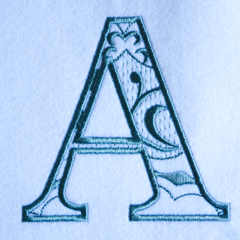 新発売♪A2アルファベットのイニシャル刺繍（アルファベット文字26種類 